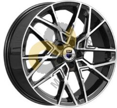 КиК Вудроф 7x18 5x115 ET43 Dia70.2 алмаз черный
