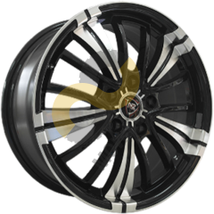NZ SH649 6.5x16 5x112  ET50 Dia57.1 BKF ()