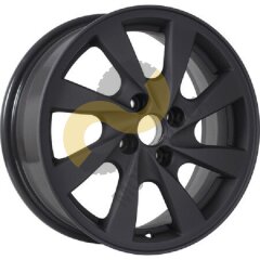 KDW KD1547 6.0x15 4x98 ET33 Dia58.6 Matt Black Painted