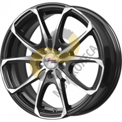 iFree Такеши 6x16 5x100 ET35 Dia67.1 Блэк джек
