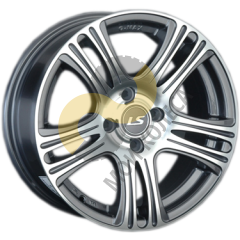 LS Wheels LS318 6.5x15 4x100  ET40 Dia73.1 GMF ()