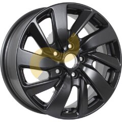 KDW KD1641 6.5x16 5x114,3 ET50 Dia66.1 Matt Black Painted