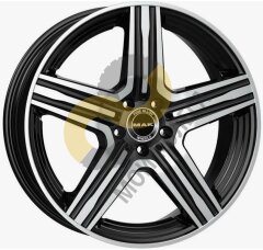 MAK Lewis 8.0x19 5x112 ET20 Dia66.6 Black Mirror