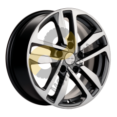 Khomen Wheels KHW1612 6.5x16 5x114,3  ET45 Dia67.1 Gray-FP ()