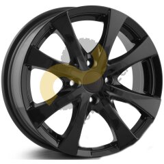 Replica H Ki52 GR 6x15 4x100  ET48 Dia54.1 BLK ()