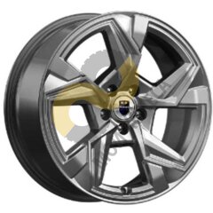 КиК Кайан  7.5x18 5x115  ET43 Dia70.2 Дарк платинум 
