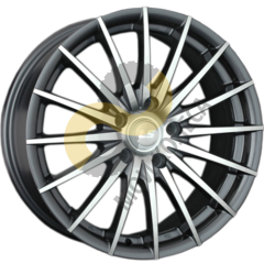 LS Wheels LS367 7x16 4x100  ET40 Dia73.1 GMF ()