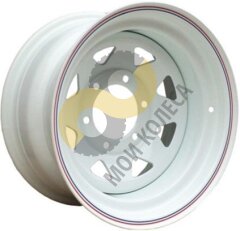 Off Road Wheels Jeep 8x16 5x114,3  ET-19 Dia84 White ()