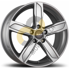 MAK Stadt 7.5x17 5x112  ET40 Dia66.6 Silver ()