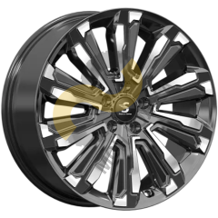 Skad Humber (КР1061) 8x20 5x108  ET45 Dia67.1 Diamond Black Gris 