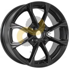 KDW KD1590 6x15 4x100 ET45 Dia60.1 Black_Painted
