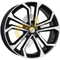 DEZENT TA 7.0x17 5x114,3  ET40 Dia66.1 Black Polished ()