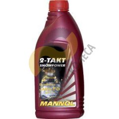 Моторное масло Mannol Snowpower 2T синтетическое 1 л.