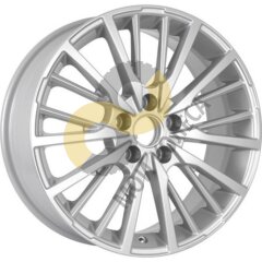 KDW KD1740 7x17 5x110 ET43 Dia63.3 Silver Painted