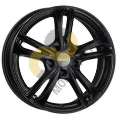 MAK Nurburg 8.5x21 5x112  ET43 Dia66.6 Gloss Black ()