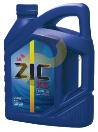 Моторное масло ZIC X5 Diesel 10W-40 полусинтетическое 6 л.