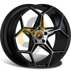 Inforged IFG40 9.5x19 5x112  ET42 Dia66.6 Black Machined ()