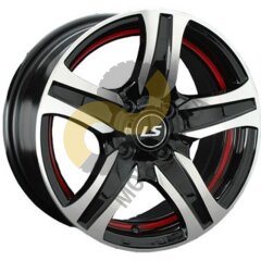 LS Wheels LS145 7.0x16 4x98  ET28 Dia58.6 BKFRL ()