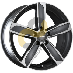 MAK Stadt 8x18 5x112  ET50 Dia57.1 Gun Metallic Mirror Face ()