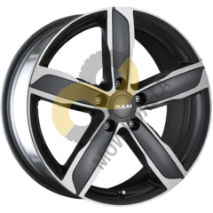 MAK Stadt 8x18 5x112 ET50 Dia57.1 Gun Metallic Mirror Face