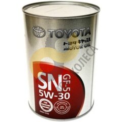 Моторное масло Toyota SN 5W-30 синтетическое 1 л.