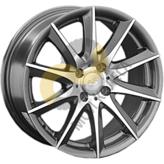 LS Wheels LS286 7.0x16 4x108  ET27 Dia65.1 GMF ()