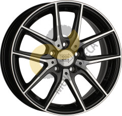 1000 Miglia MM041 6.5x16 5x114,3  ET42 Dia67.1 Black Polished ()