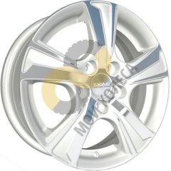 Skad Крит 5.5x14 4x100 ET45 Dia67.1 алмаз белый