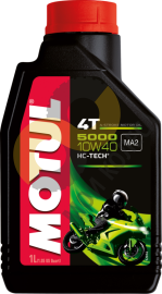 Моторное масло Motul 5000 4T 10W-40 полусинтетическое 1 л.