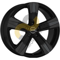 MAK Stone 5 7.0x17 5x160  ET60 Dia65.1 Gloss Black 
