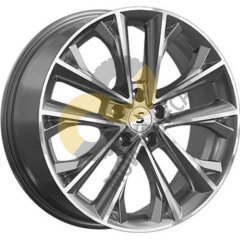 Skad КР012 7x18 5x108 ET47 Dia60.1 Diamond Gloss Graphite