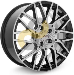 X'trike X-131 7.0x17 4x100  ET43 Dia60.1 BK/FP 