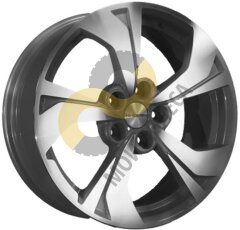 Khomen Wheels KHW1724 7x17 5x114,3 ET37 Dia66.6 Gray-FP