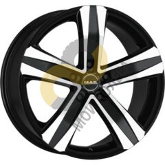 MAK Stone 5 7.5x18 5x118  ET60 Dia71.1 Black Mirror ()