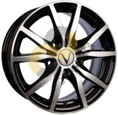 Vector K57 6.5x15 5x114,3 ET45 Dia67.1 алмаз черный