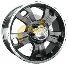 LS Wheels LS214 7x16 6x139,7  ET10 Dia93.1 GMF ()