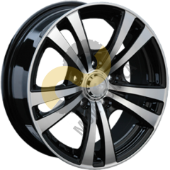 LS Wheels LS141 6.5x15 4x114,3  ET40 Dia73.1 BKF ()