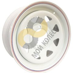 Off Road Wheels Nissan/Toyota 10x16 6x139,7  ET-44 Dia110.1 White ()