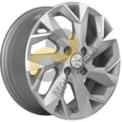 Khomen Wheels KHW1508 6.0x15 4x100  ET40 Dia60.1 F-Silver-FP 