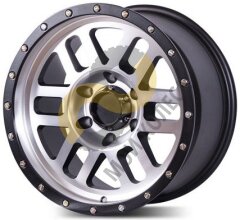 Lizardo XH334 9x17 6x139,7  ET-12 Dia106.1 SM/LMB (полированный с черным ободом) ()