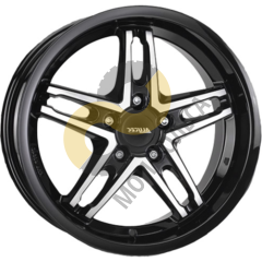 Alutec Poison Cup 8x18 5x120 ET35 Dia72.6 Diamond Black Front Polished