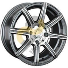 LS Wheels LS571 6.5x15 4x100  ET40 Dia73.1 GMF ()