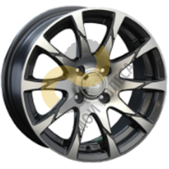 LS Wheels LS233 7x16 5x114,3 ET40 Dia73.1 GMF