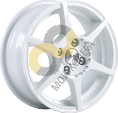 Skad Ягуар 5.5x14 4x98 ET38 Dia58.6 алмаз-белый