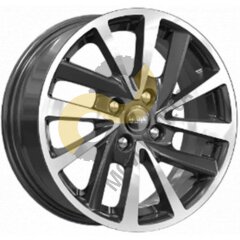 КиК КС899 6.0x15 4x100  ET37 Dia60.1 алмаз черный 