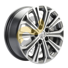 Khomen Wheels KHW1610 6.5x16 5x114,3  ET47 Dia66.1 Gray-FP ()