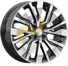 Skad Тимару 6.5x17 4x100 ET45 Dia54.1 алмаз черный