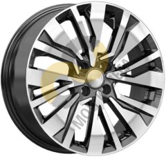 Skad Тимару 6.5x17 4x100 ET36 Dia60.1 алмаз черный