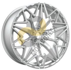 Khomen Wheels ZEUS 2202 10x22 5x112  ET30 Dia66.6 Silver-FP 