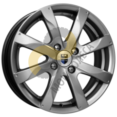 КиК Джемини 6.0x15 4x114,3  ET43 Dia67.1 Дарк платинум ()